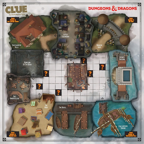 Juego De Mesa Usaopoly Clue The Classic Mystery Game Edad 8