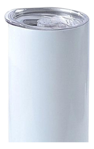 Sublimación Straight Skinny Slim Tumbler Con Tapa 12 Onzas