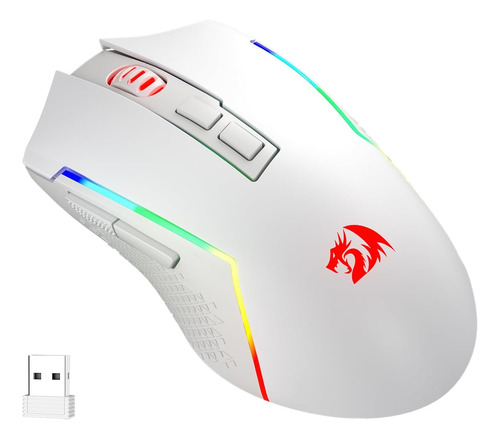 Mouse Gaming Redragon M693 Con Bt 8000 Dpi , Optico , Bla...