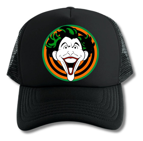 Gorra Tipo Trucker Negra Joker Jajajaj