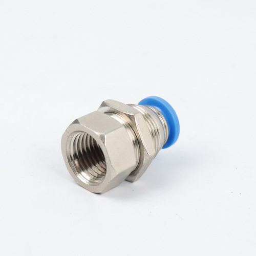 Conector Pneumático Passa Muro Painel Fêmea 1/2 X Tubo 08mm