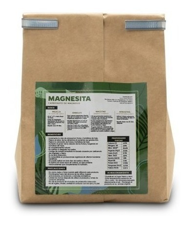 Magnesita (carbonato De Magnesia) 1 Kg