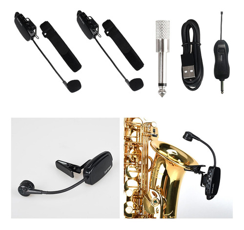Altavoz Con Micrófono Para Saxofón, Práctico, B