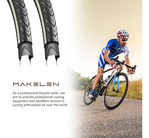 Makelen 2 Paquete Resistente A Los Pinchazos 700x35c Road Bi