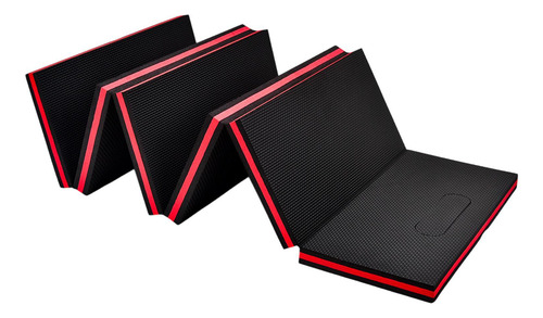 Mecánica Plegable Eva Mat De Densidad Almohadilla De Rojo