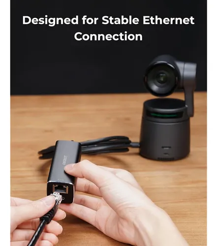 Adaptador Usb-c A Ethernet Obsbot Tail Air, Poe Y Dual 100