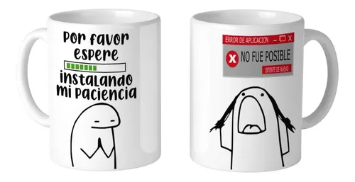 Taza Flork Instalando Paciencia 11 Oz 325 Ml | Meses sin interés