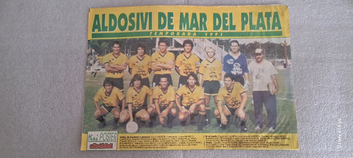 Posters Aldosivi. Lote De 3 Láminas. Retro. Se Vende Lote Co