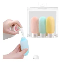 Comprar Kit Viagem Necessaire 3 Frascos 60ml Creme Shampoo Banho