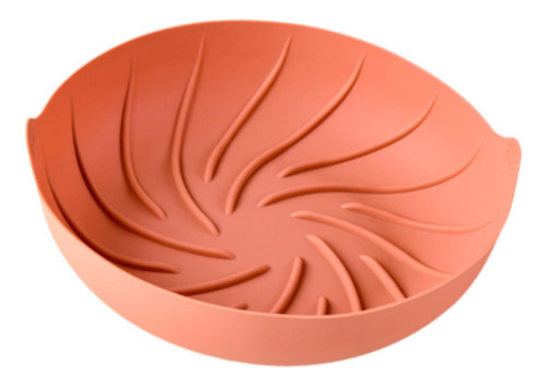 Revestimiento De Silicona Para Freidora De Aire Cesta L Rojo