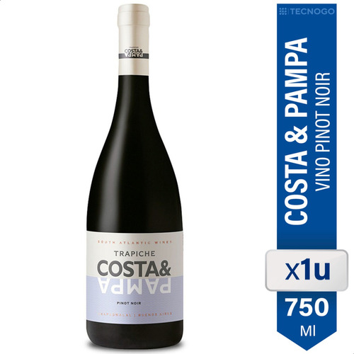 Vino Trapiche Costa & Pampa Pinot Noir Tinto - 01almacen