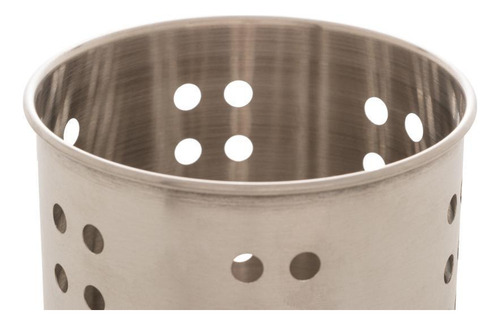 Porta Talheres De Aço Inox Prime 10cm X 12cm