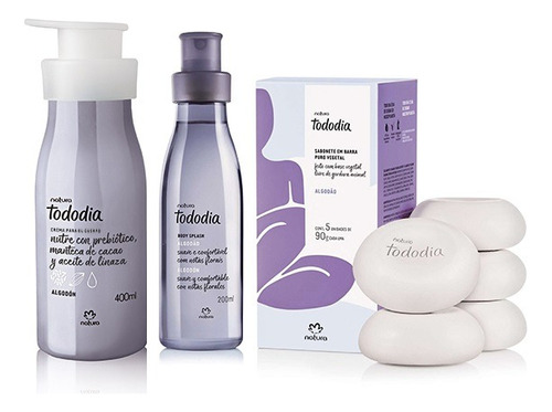 Natura Tododia Kit Algodón 