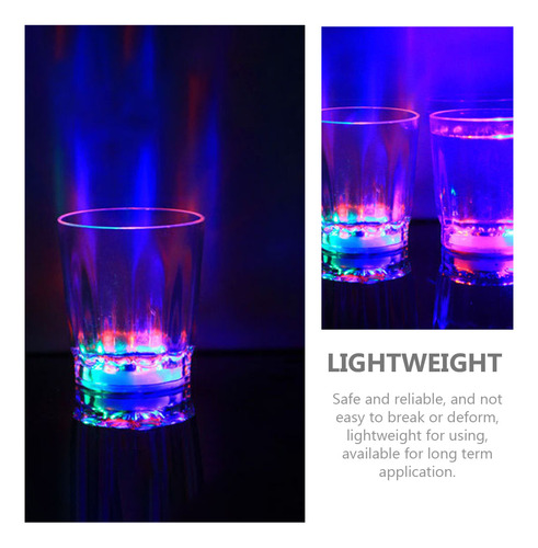 4 Unidades De Vasos Iluminados Para Fiestas, Vasos Luminosos