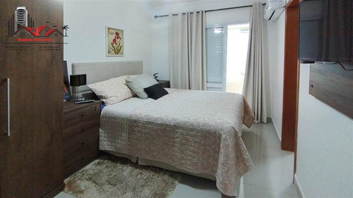 Imagem 18 de 30 de Apartamento À Venda Com 3 Dormitórios Na Vila Guilhermina Em Praia Grande Sp. - Rrc67