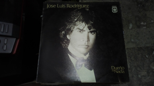 Lp Jose Luis Rodriguez Dueño De Nada En Acetato,long Play