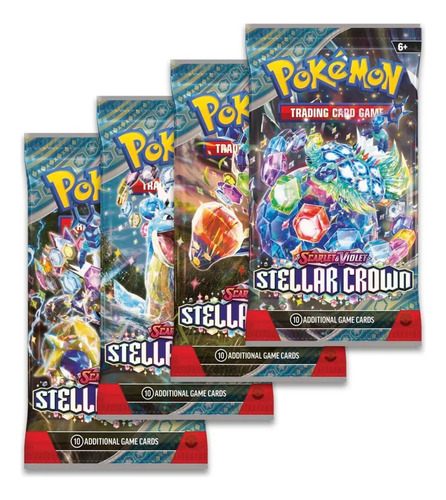 Pokemon Card Game Stellar Crown Booster Box C/36 Sobres Ing Stellar Crown Inglés