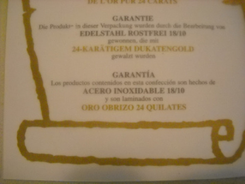 Juego De Cubiertos De 76 Pcs Marca Gottinghen Italianos