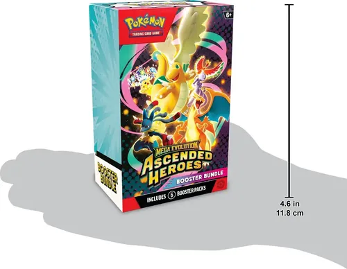 Pokémon Tcg: Ascended Heroes - Booster Bundle-en | Frete grátis