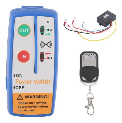 Kit De Control Remoto Inalámbrico Atv Winch Controller 12 V