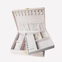 Comprar  Joyero Organizador Premium 2 Niveles Anillos Collares