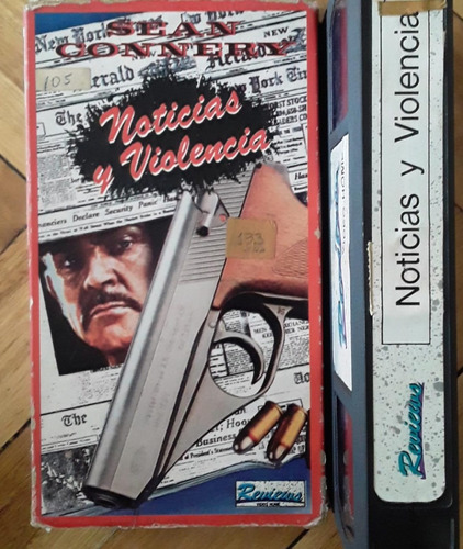 Noticias Y Violencia Vhs Leslie Nilsen John Saxon Humor Negr