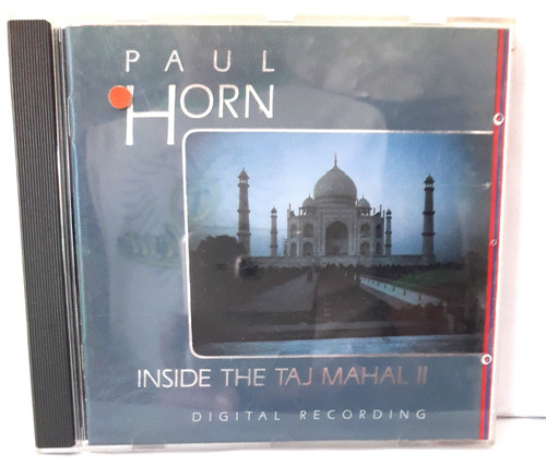 Paul Horn Inside The Taj Mahal 2 Cd
