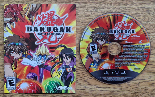 Bakugan Battle Brawlers - Ps3 (envio Em Até 24h) (Usado)