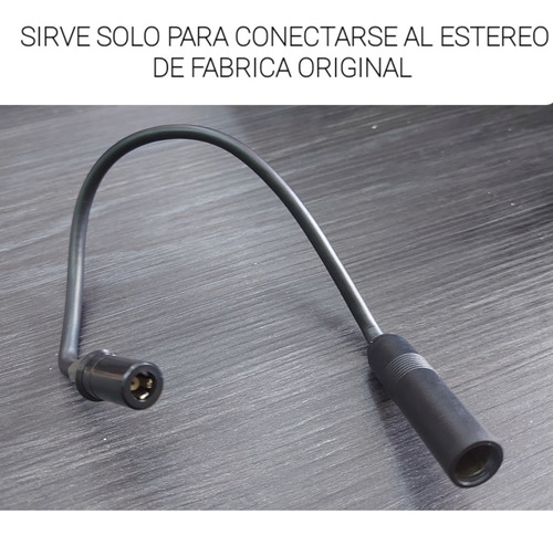 Adaptador Antena Estereo Fabrica Lobo F150  F250 2004 A 2015