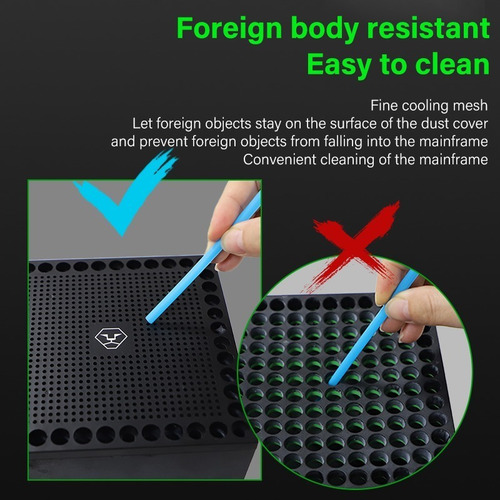 Funda Cubre Enfriamiento Polvo Para Xbox Series X Vertical