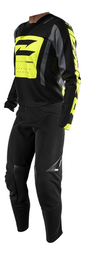 Conjunto Radikal Racing Concept Negro / Reflex Negro Mx Atv