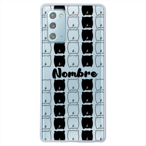 Funda Para Samsung Galaxy Cerditos Personalizada Con Nombre
