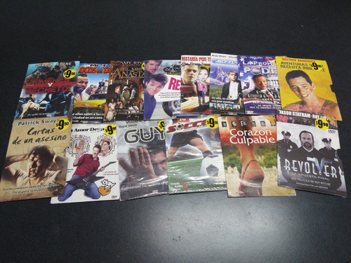 Lote Discos Dvd, 483 Títulos, 45,600 Piezas