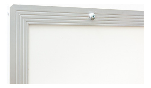 Quadro Branco Magnético Liso 80x100cm Com Esquadria