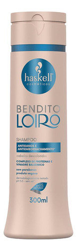 Kit Bendito Loiro Haskell Shampoo + Cond. + Máscara 300ml/g
