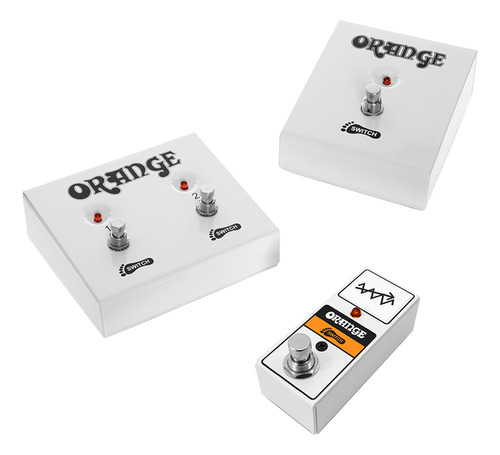 Orange Pedal De Footswitch Dual Fs-2