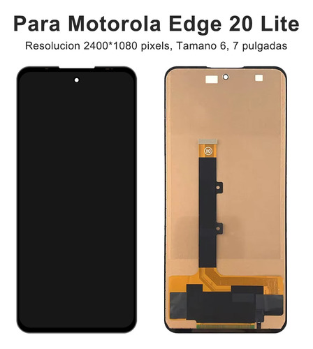 Okbichi Amoled Pantalla Para Moto Edge 20/edge 20 Pro Super Xt2143-1, Xt2153-1