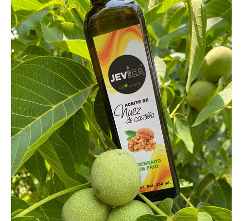 Aceite Virgen De Nuez De Castilla Jevica Calidad Extra