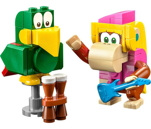 Lego Set De Expansión: Jaleo En La Jungla Con Dixie Kong