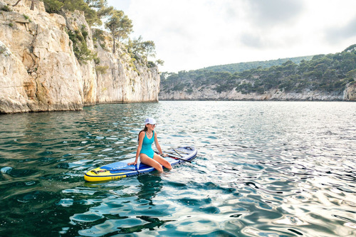 Tabla Stand Up Paddle Sup Inflable Aquamarina Vibrant Color Azul