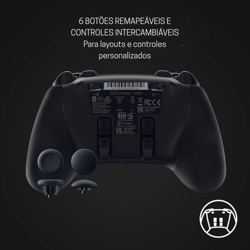 Controle Razer Wolverine V2 Pro Ps5 Pc Sem Fio Hyperspeed