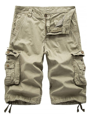 Fashionable Men's Plus Size Cargo Shorts