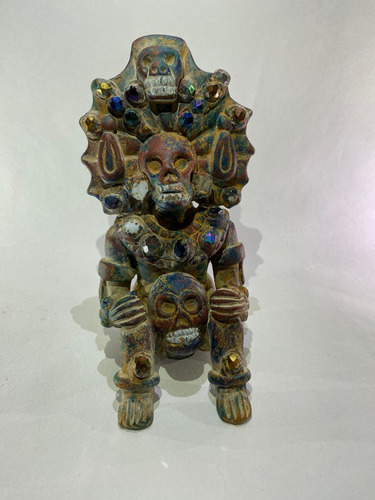 Deidad Mictlantecuhtli Dios Del Inframundo Azteca
