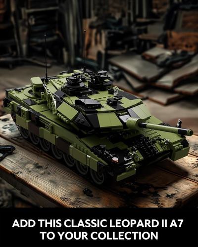 Tanque Nifeliz Leopard Ii A7, Conjunto De Construcción De Ta