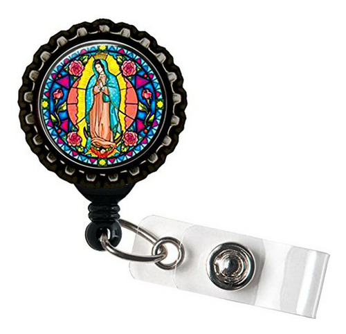 Porta Carnet, Credencial Nuestra Señora De Guadalupe Virgen 