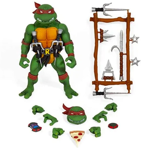 Super7 Teenage Mutant Ninja Turtles Ultimates Raphael Ver.2