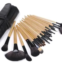 Comprar Set 24 Pinceles Maquillaje Brochas Profesional Con Estuche