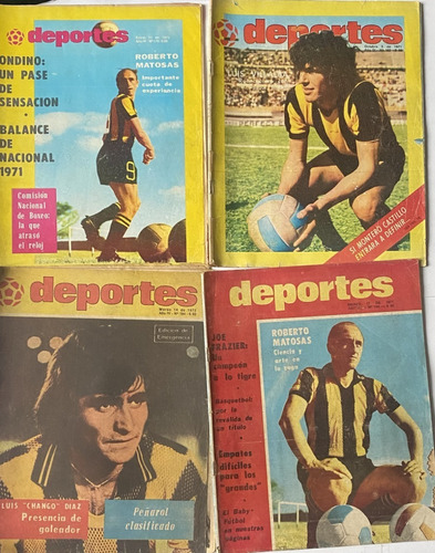 Deportes Revista, Lote 5 Tapas Peñarol, Fútbol, Ex8