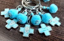 Comprar 10 Llaveros Bautismo, Nacimiento - Souvenir Varon, Nena