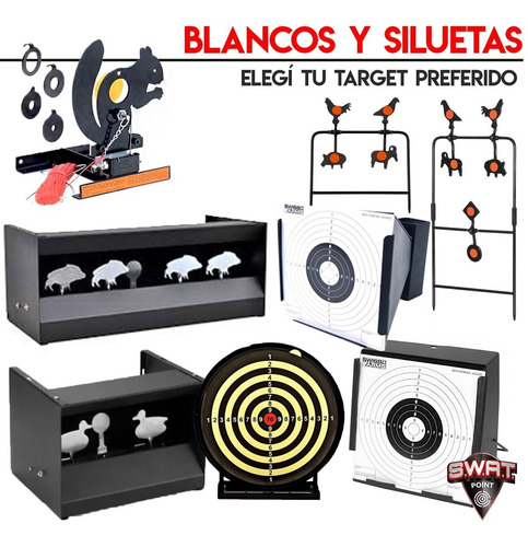 Imagen 4 de 10 de Balines Apolo Champion 4.5 Lata X500 Rifle Aire Comprimido